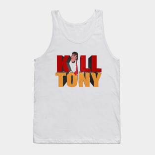 Kill Tony Podcast Hinchcliffe on a Knife 3D Tank Top